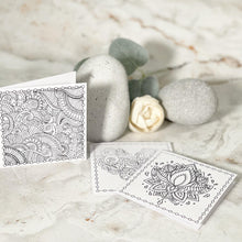 Load image into Gallery viewer, Mandala Colouring Cards for Peace & Relaxation - Original Breathe Designs