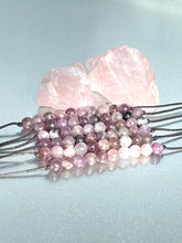 Load image into Gallery viewer, Lepidolite 10 Breaths Anxiety Bracelet , Calming and Stress busting, Makes a great gift, beautiful unique semi precious stone