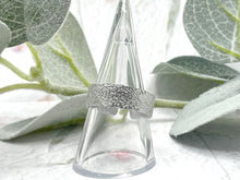 Load image into Gallery viewer, BREATHE Hand Stamped Aluminium Rings with Pearl detail