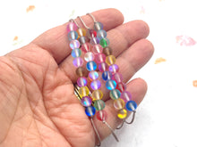 Load image into Gallery viewer, Unicorn Mystic Aura Quartz 10 Breaths Bracelet – Mindfulness & Calm with Every Colorful Breath