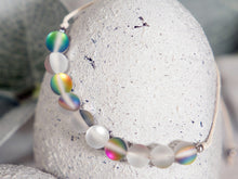 Load image into Gallery viewer, Anxiety Breathe Bracelet in Crystal Quartz, Unisex gift, Unique mystical Stones