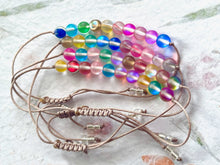 Load image into Gallery viewer, Unicorn Mystic Aura Quartz 10 Breaths Bracelet – Mindfulness & Calm with Every Colorful Breath