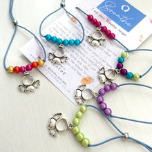 Load image into Gallery viewer, Kids Illusion Bead Breathe Angels, Children's Anxiety, Kids anxiety, Stress and anxiety bracelet, Calming, ADHD, Autism, Bracelet Ver. 2