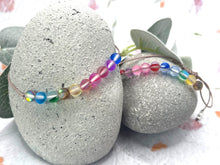 Load image into Gallery viewer, Unicorn Mystic Aura Quartz 10 Breaths Bracelet – Mindfulness & Calm with Every Colorful Breath