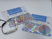 Load image into Gallery viewer, Breathe Holographic Stickers