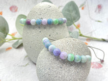 Load image into Gallery viewer, Pastel Ombre Glass Bead 10 Breaths Bracelet, Mindfulness Jewellery