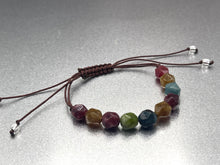 Load image into Gallery viewer, Breathe Harmony Bracelet, 10 Breaths Rainbow Gemstone Bracelet