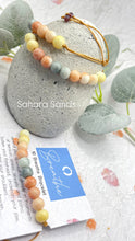 Load image into Gallery viewer, Pastel Ombre Glass Bead 10 Breaths Bracelet, Mindfulness Jewellery