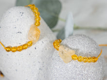 Load image into Gallery viewer, Anxiety Bracelet with Citrine stones for anxiety, stress, meditation, Citrine nugget bracelet, Happy Gift, Unique gift for her, Breathe Bracelet