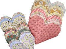 Load image into Gallery viewer, 10 Breathe Origami Gift Hearts – Hand-Made Paper Hearts with customisable cards included, great for gifting, personalise your Origami Heart and card