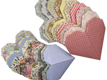 Load image into Gallery viewer, 10 Breathe Origami Gift Hearts – Hand-Made Paper Hearts with customisable cards included, great for gifting, personalise your Origami Heart and card