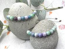 Load image into Gallery viewer, Pastel Ombre Glass Bead 10 Breaths Bracelet, Mindfulness Jewellery