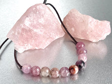 Load image into Gallery viewer, Lepidolite 10 Breaths Anxiety Bracelet , Calming and Stress busting, Makes a great gift, beautiful unique semi precious stone