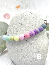 Load image into Gallery viewer, Pastel Ombre Glass Bead 10 Breaths Bracelet, Mindfulness Jewellery