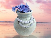 Load image into Gallery viewer, Baby Blue, Star Cut, Aquamarine Breathe 10 Breaths Bracelet for anxiety calming relaxing stress meditation perfect care gift for her just breathe