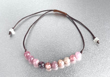 Load image into Gallery viewer, Lepidolite 10 Breaths Anxiety Bracelet , Calming and Stress busting, Makes a great gift, beautiful unique semi precious stone