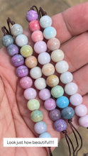 Load image into Gallery viewer, Pastel Ombre Glass Bead 10 Breaths Bracelet, Mindfulness Jewellery