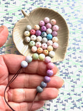Load image into Gallery viewer, Pastel Ombre Glass Bead 10 Breaths Bracelet, Mindfulness Jewellery