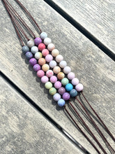 Load image into Gallery viewer, Pastel Ombre Glass Bead 10 Breaths Bracelet, Mindfulness Jewellery