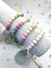 Load image into Gallery viewer, Pastel Ombre Glass Bead 10 Breaths Bracelet, Mindfulness Jewellery