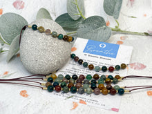 Load image into Gallery viewer, Ocean Jasper Bracelet Anxiety & Stress Gift Mindfulness Breathing Bracelet Calming Crystal Jewellery 10 Breaths Bracelet