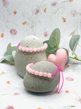 Load image into Gallery viewer, Rose Quartz 10 Breaths Bracelet, Healing Crystal for Love, Calm and Self-Care