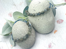 Load image into Gallery viewer, Labradorite Crystal Bracelet for Stress Relief, Transformation & Positive Energy