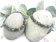 Load image into Gallery viewer, Labradorite Crystal Bracelet for Stress Relief, Transformation & Positive Energy