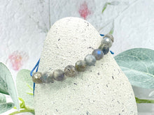 Load image into Gallery viewer, Labradorite Crystal Bracelet for Stress Relief, Transformation & Positive Energy