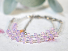 Load image into Gallery viewer, Pink Jellyfish Opalite 10 Breaths Bracelet, Limited Edition Breathe Bracelet, Gift for her