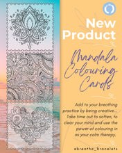 Load image into Gallery viewer, Mandala Colouring Cards for Peace & Relaxation - Original Breathe Designs