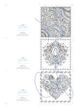 Load image into Gallery viewer, The Breathe PRINT YOUR OWN Blank Colouring In Cards for Peace, Calm and Relaxation, Colour in your own cards, Greeting cards, DIGITAL DOWNLOAD