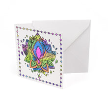 Load image into Gallery viewer, An Example of a coloured in card using inks