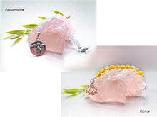 Load image into Gallery viewer, Breathe 10 Breaths Handbag Charm Dangle , key chains, breathe reminder little gift for good mindful health, meditation and relaxation. They are pretty too!!!