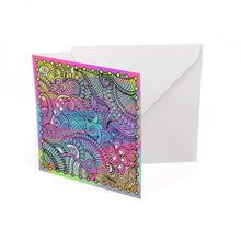 Load image into Gallery viewer, An Example of a coloured in card using inks