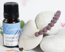 Load image into Gallery viewer, Lava Rock Diffuser Bracelets in Pink, Lilac or Rainbow Electro Plated