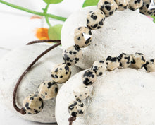Load image into Gallery viewer, Dalmatian Jasper for Anxiety, Calm, Relax, Mental Health, Stress, Meditation, Wellness, Motivational, Meditation