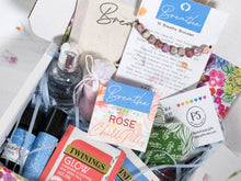 Load image into Gallery viewer, BREATHE Bracelets Gift Box - Letterbox gift - Caring Gift Pack - Gift for her.