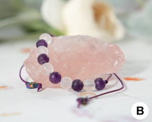 Load image into Gallery viewer, C@ncer Support A Little Breathe 10 Breaths Bracelet for Helping you remind you to keep count of ten calming breaths