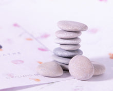 Load image into Gallery viewer, BREATHE Affirmation Pebbles for simple Meditation and Breathing practice to calm stress and anxiety