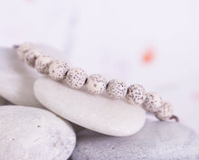 Load image into Gallery viewer, Lotus or Bodhi Bead Bracelet for mindfulness, meditation, calming and anxiety support