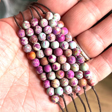 Load image into Gallery viewer, Imperial Jasper, Anxiety Calming, Stress Relief Jewellery, Breathe Bracelet, 10 Breaths Bracelet