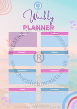 Load image into Gallery viewer, The Breathe Planner, Digital Download, Daily, Weekly and Monthly Planner, A4 or print to your size, Print at home