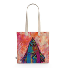 Load image into Gallery viewer, The Cornish Fish Design - Everyday Tote Featuring Print of Painting by Corrina J Korrubel
