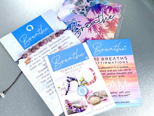 Load image into Gallery viewer, Lepidolite 10 Breaths Bracelet for Anxiety, Calming and Stress, Makes  a great gift
