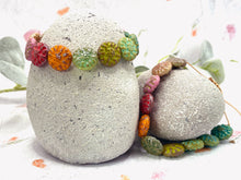 Load image into Gallery viewer, Dahlia Czech glass bracelet presented as mindful gift
