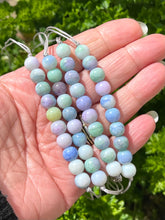Load image into Gallery viewer, Pastel Ombre Glass Bead 10 Breaths Bracelet,  Mindfulness Jewellery
