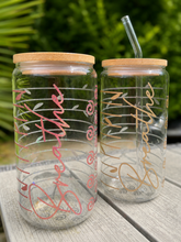 Load image into Gallery viewer, Breathe Glass Cup / Tumbler
