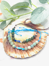 Load image into Gallery viewer, Summer Beach Gemstone Anxiety Bracelet | 10 Breaths Mindfulness Jewellery
