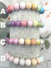 Load image into Gallery viewer, Pastel Ombre Glass Bead 10 Breaths Bracelet,  Mindfulness Jewellery
